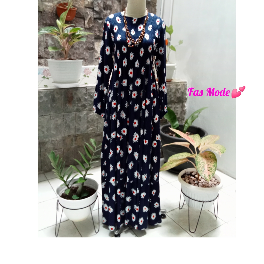 Longdress Bunga with Mask